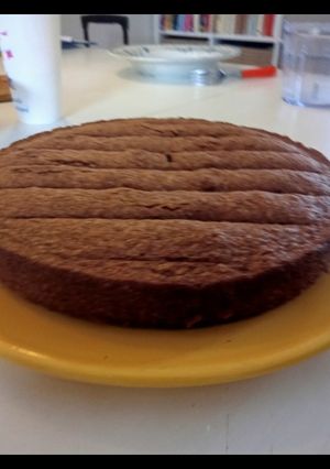 Une photo de Gâteau chocolat et amandes ultra bon
