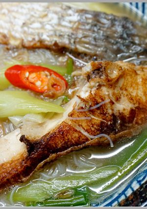 烏魚米粉 的食譜成品照片