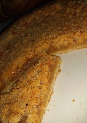 Una foto de Crumble de manzana 🍏! ideal para acompañar con helado Chantilly