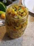 Spicy Corn Salsa with Habanero Pepper & Mango 🌶️🥭🌽