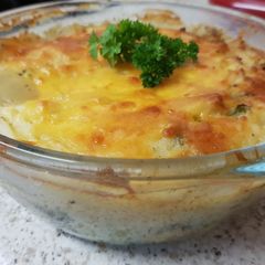 A picture of My Mixed Seafood & Veg Pie.