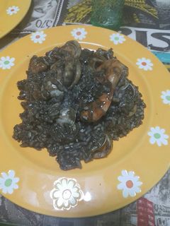 Una foto de Arroz negro