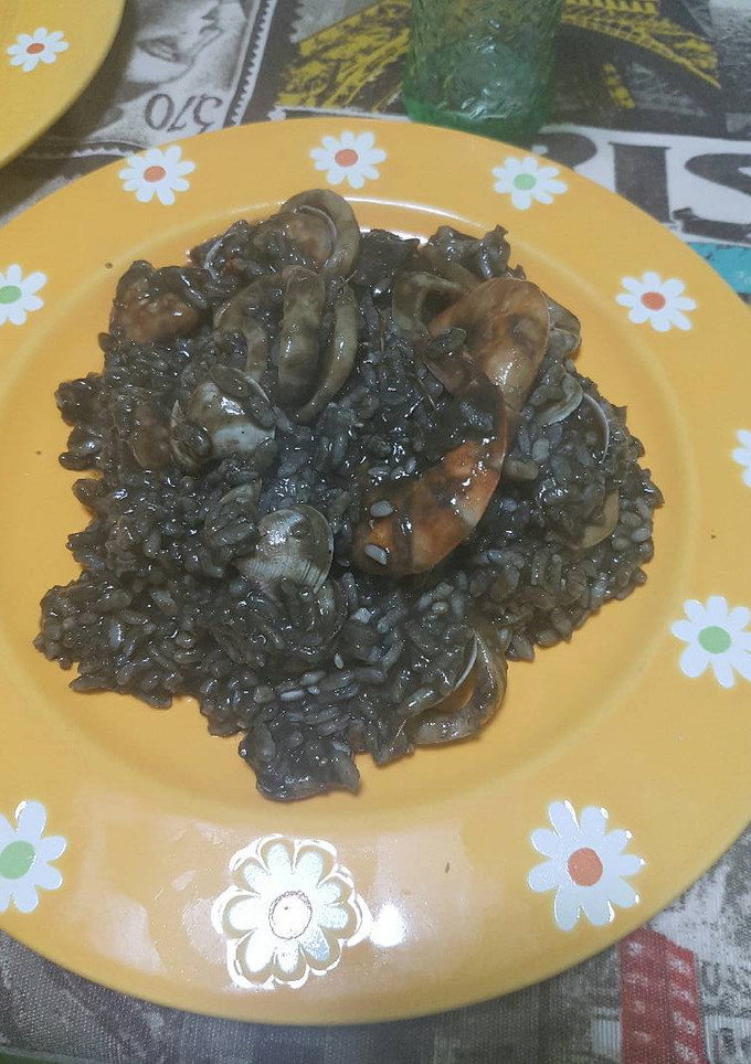 Una foto de Arroz negro
