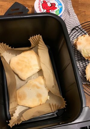 Une photo de ☆Cheese Naans Express, Sans Gluten, à l’Airfryer☆