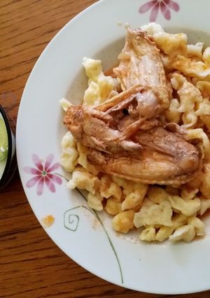 Gluténmentes rizslisztes nokedli recept fotója