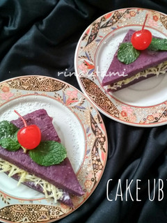 Foto resep Cake Ubi Ungu