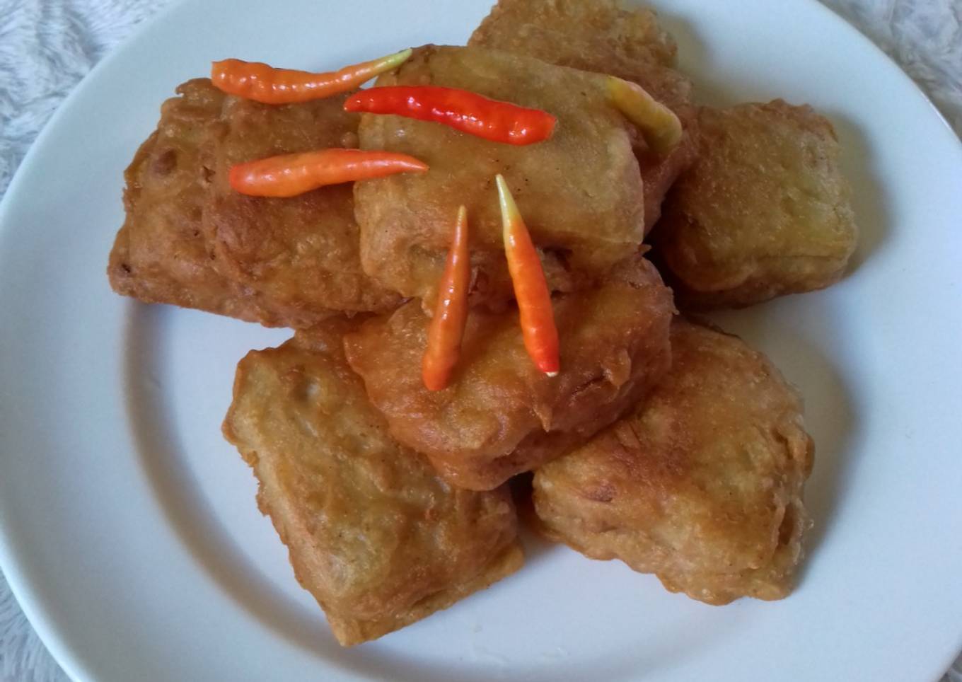 Tahu isi sayur enak