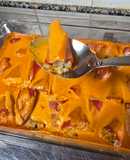 Pimientos del piquillo rellenos de marisco