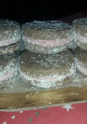 Una foto de Alfajores de chocolate (tapas)