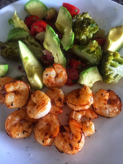 Una foto de Camarones al air fryer : receta súper fácil y rápida 🤤 y además delicioso 😋