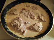 A picture of creamy chicken dijon
