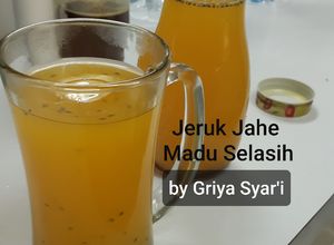 Foto resep Jeruk Jahe Madu Selasih