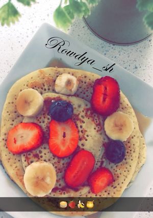 صورة لوصفة بان كيك سوووووبر🥞🥞🥞😋😋