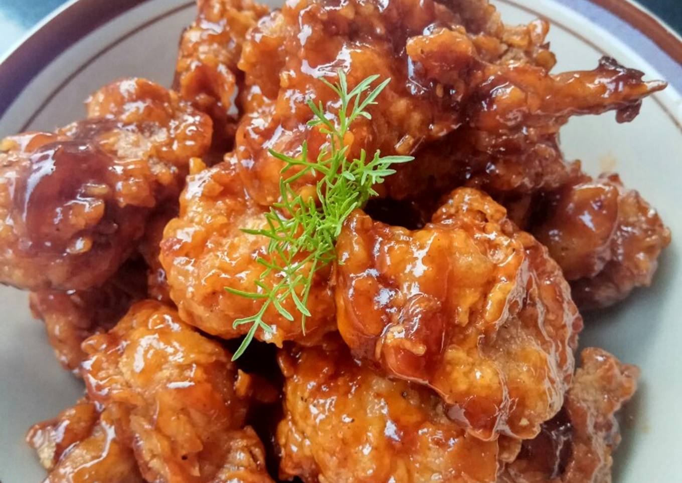 Honey Chicken Crispy (Ayam goreng Madu)