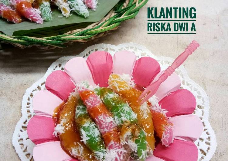 resep cara membuat Klanting (#PR_JajananDaerah)