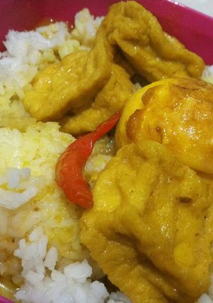 Foto resep Kare Tahu Telur Kentang (Fiber Creme)