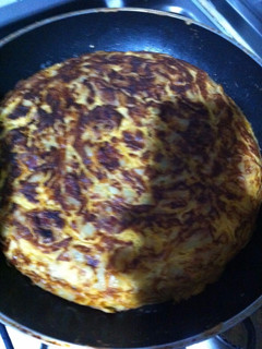 Una foto de Tortilla Española con chorizo
