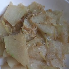 A picture of WINTER MELON with DRIED SHRIMP.