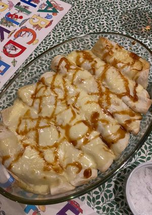 Фото Энчиладос или ленивые блинчики с мясом.