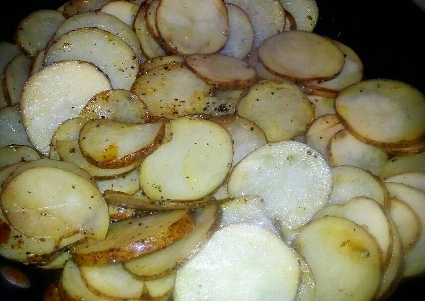 Skillet fried potatoes