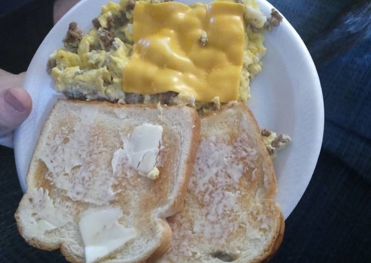 Hamburger Breakfast Scramble Hamburger Breakfast Scramble