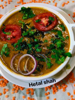 अवधि मसूर दाल तड़का (Masoor Dal tadka recipe in Hindi) रेसिपी मुख्य फोटो