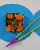 Riso rosso integrale tonno e zucchine