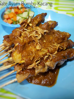 Foto resep Sate Ayam Bumbu Kacang ala @ichairawan