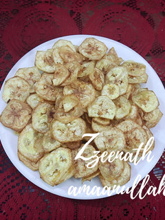 A picture of Raw Banana Chips.