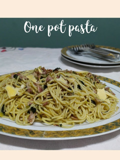 Una foto de One pot pasta