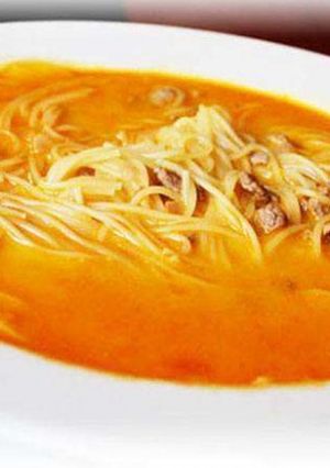 Una foto de Sopa a la Minuta