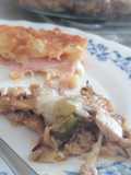 Pollo deshilachado al horno