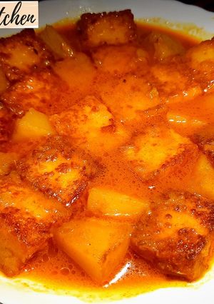 ছানা আলুর তেল ঝাল রেসিপির প্রধান ছবি