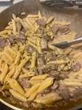 Steak & Blue cheese pasta
