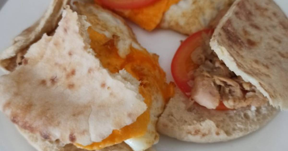 Resep Pita bread tuna filling oleh Agus Sumiati Cookpad