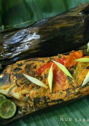 Foto resep Pepes Ikan Mas Duri Lunak #pr_masakanbungkusdaun