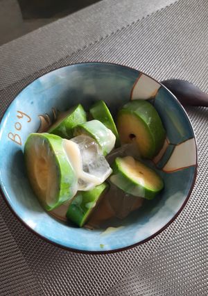 Hình của món Bơ dầm sữa đá.