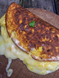 Una foto de Omelette de queso