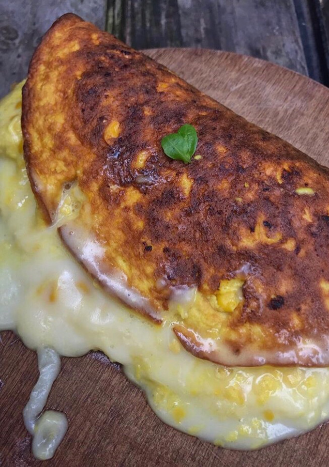 Una foto de Omelette de queso