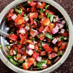 A picture of Vegetable salad.