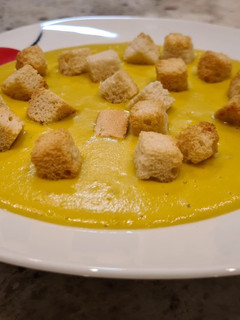 Una foto de Puré de judías verdes, zanahorias y patatas con nata