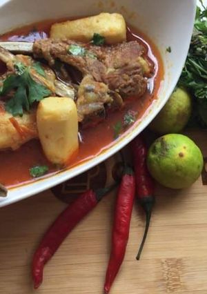 A picture of Arvi gosht.