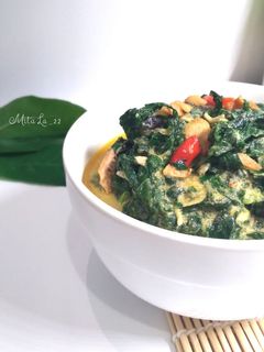 Foto resep Daun Singkong Santan | Ikan Sarden