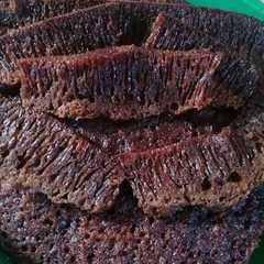รูปของ Kue Karamel atau Sarang Semut. (no mixer & oven)