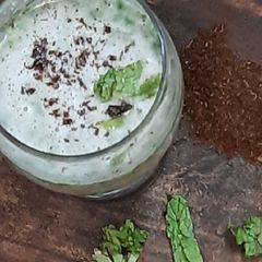 A picture of Spiced buttermilk.