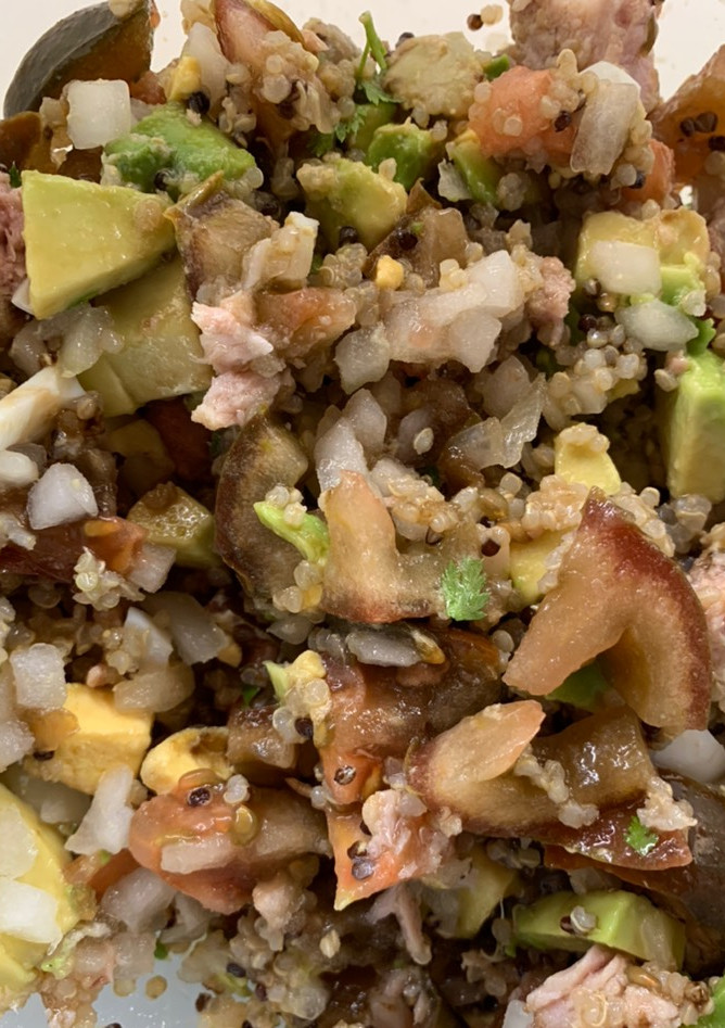 Una foto de Ensalada de quinoa