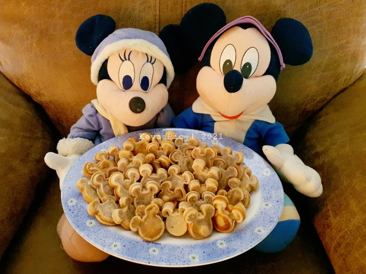 Cara Gampang Menyiapkan Resep  Waffle Mickey ala Mama KamaRo (Waffle Maker) yang Bisa Manjain Lidah, Bikin Ketagihan