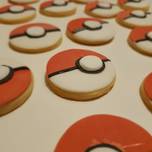 Pokémon μπισκότα με ζαχαρόπαστα