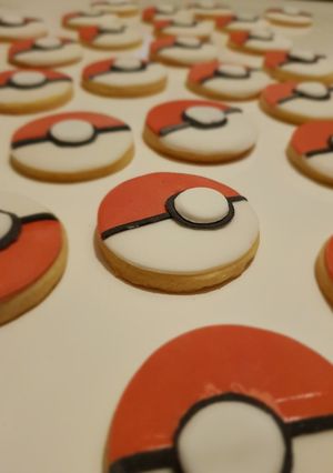 Φωτογραφία της συνταγής Pokémon μπισκότα με ζαχαρόπαστα
