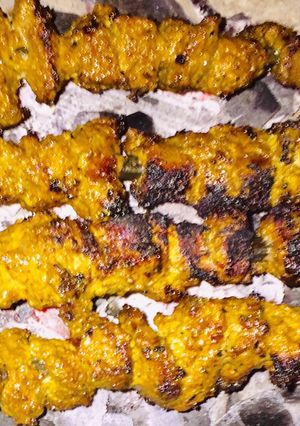 A picture of Beef tikka boti.